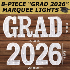 ORIENTAL CHERRY Grad 2025 LED marquee lights brighten tables for celebrations
