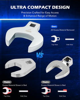Orion Motor Tech 1/2-inch drive compatibility with ratchets and extenders