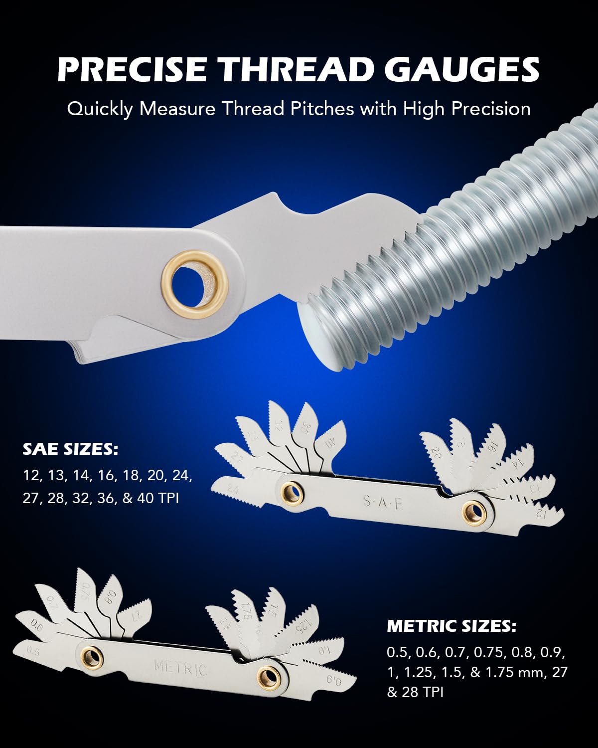 Orion Motor Tech 80pc set ready for professional or DIY threading tasks.