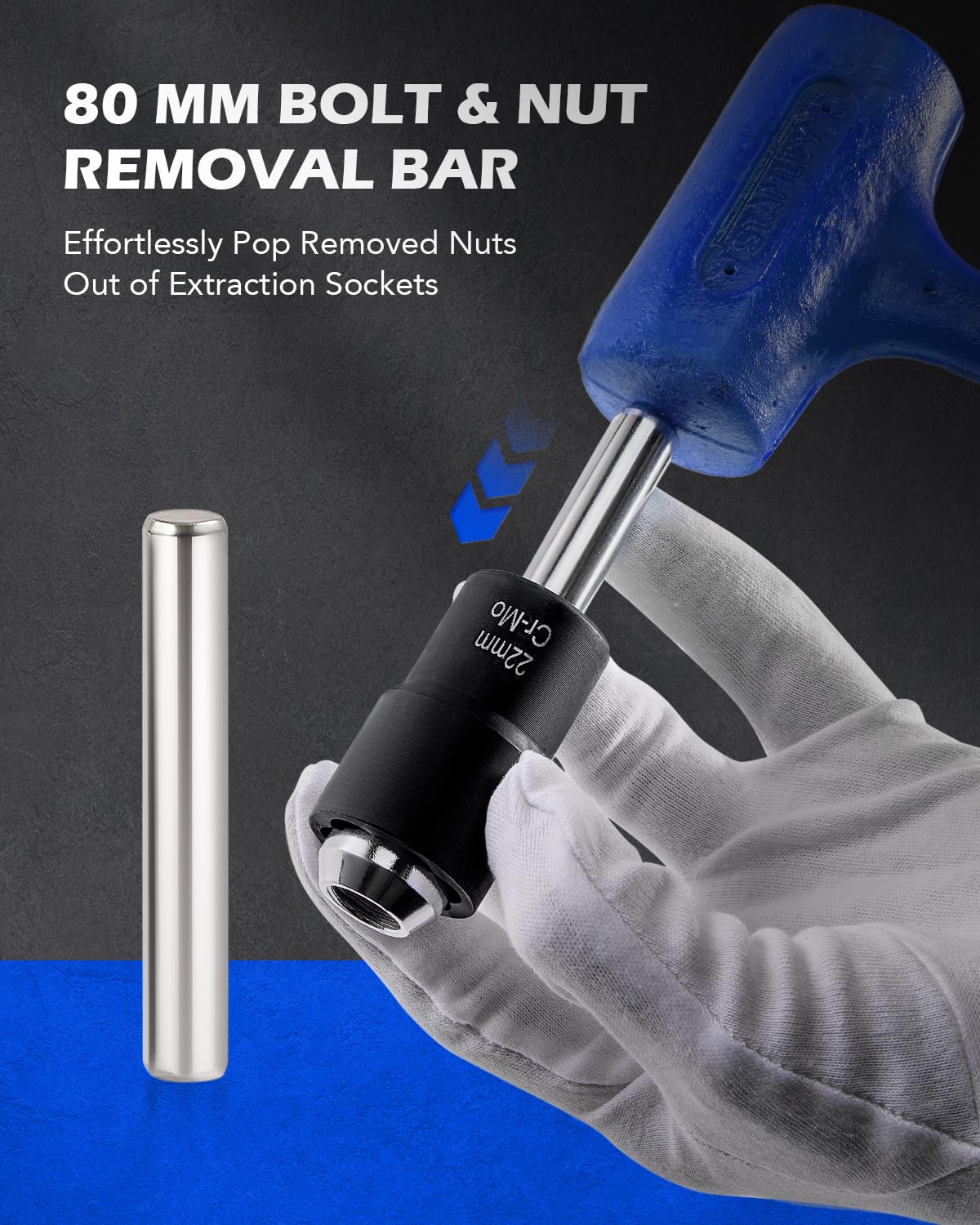 Orion Motor Tech black oxide finish resists corrosion over time.
