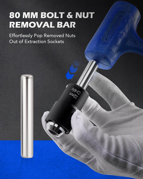 Orion Motor Tech black oxide finish resists corrosion over time.
