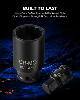 Orion Motor Tech hex socket 14mm deep, quick drive bit access