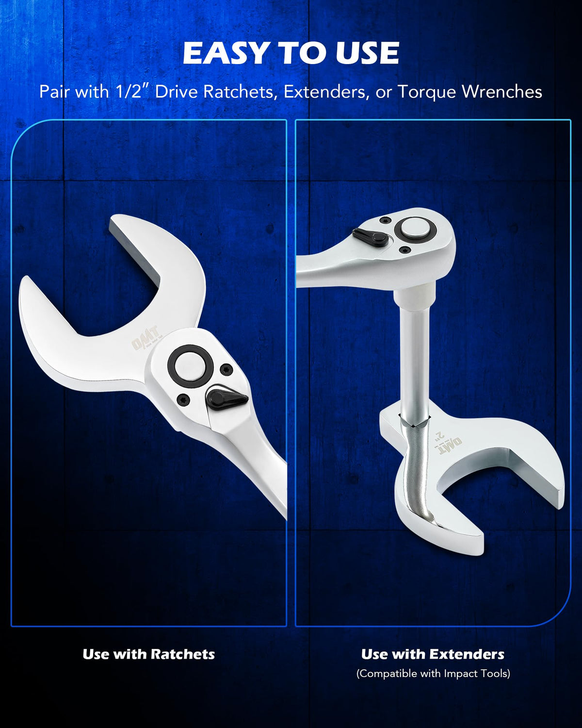Orion Motor Tech phosphate-coated wrenches resist wear and rust
