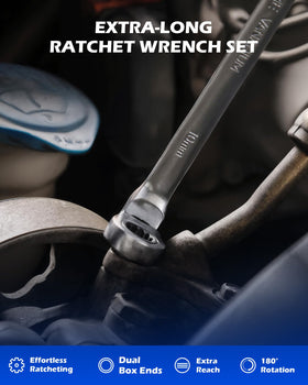 Orion Motor Tech wrench in 40CrV steel for lasting durability.