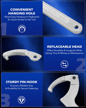Orion Motor Tech two-pin types provide extra leverage for tight fits.