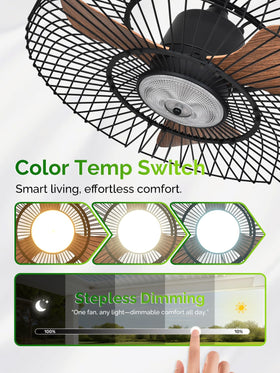 Orison 3CCT dimmable light creates customizable ambiance.