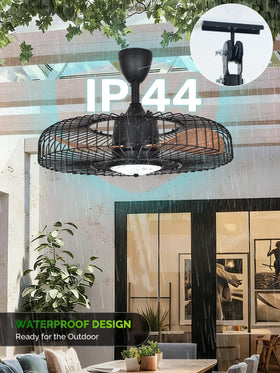 Orison smart app control lets you tailor airflow and brightness.