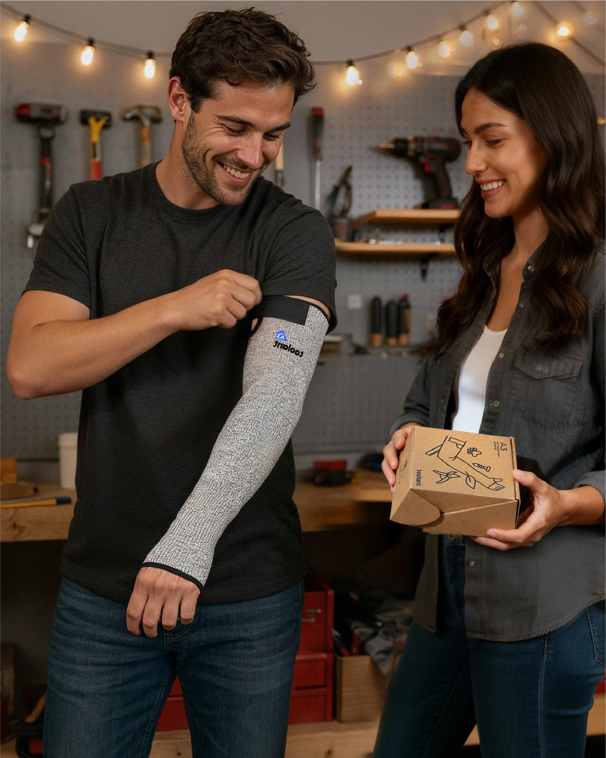 OriStout adjustable closure and thumb hole ensure secure fit during tasks