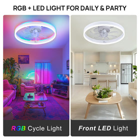 ORITHAM RGB mood lighting offers seven colors for customizable scenes