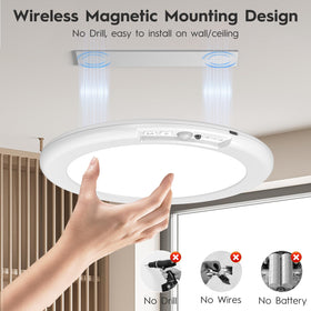 ORYAR dimmable RGB plus white light enables customizable ambiance.