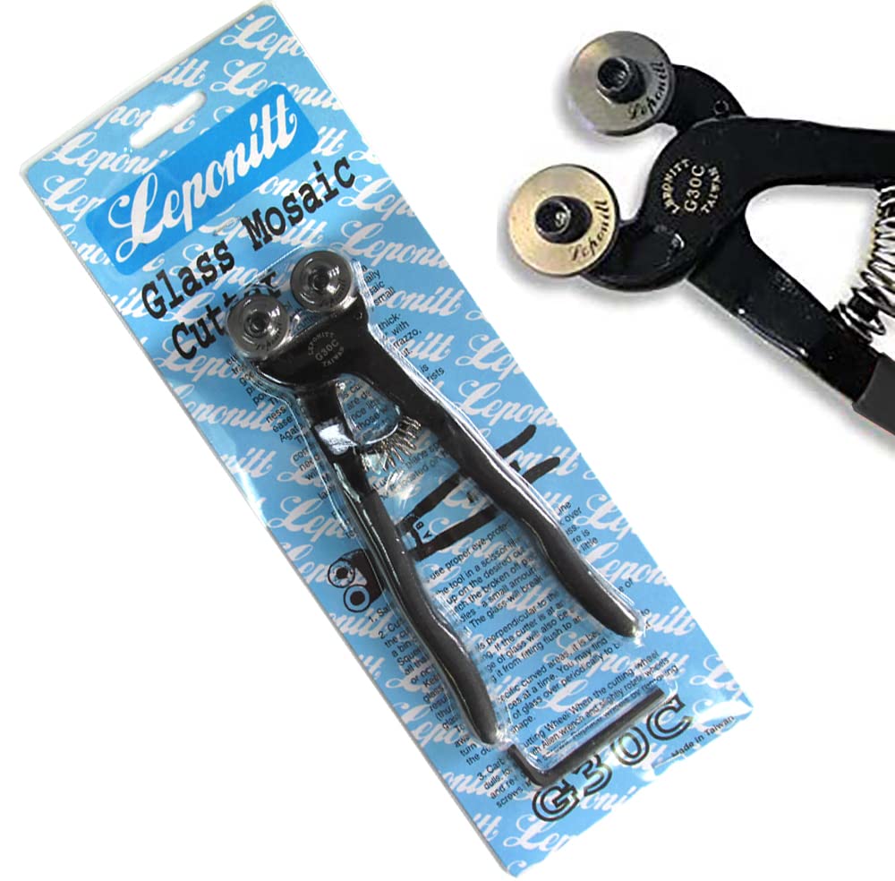 ORMECOL LEPONITT nippers with ergonomic handle for precise glass cutting.