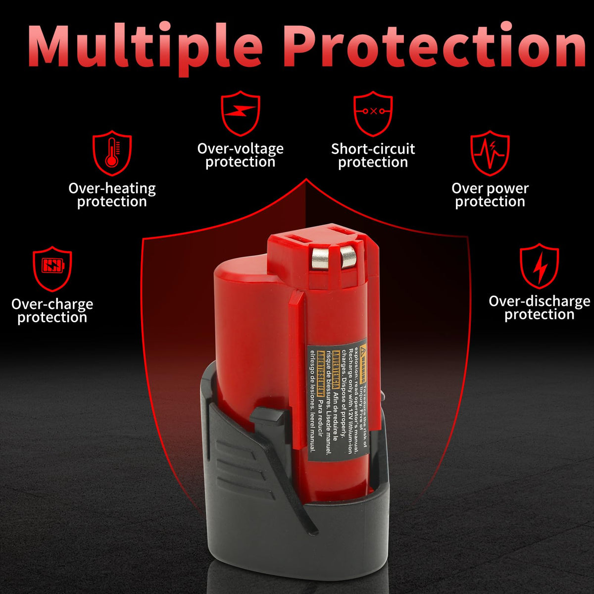 orstaimer 12V battery compatibility model chart helps identify matching tools quickly.