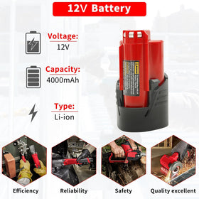 orstaimer compatible with many 12V tools for versatile cordless projects.