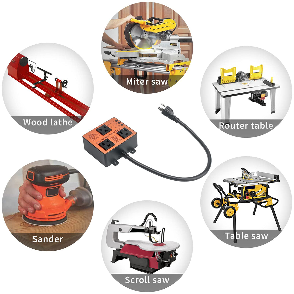 Ortis autoswitch supports many tools for versatile use.