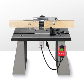 Ortis workshop setup shows switch in use for quick control.