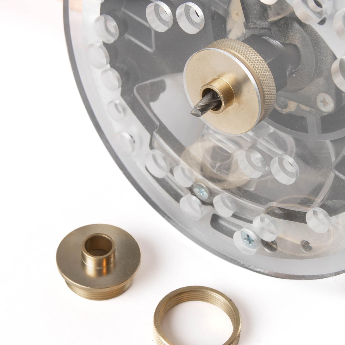 O'SKOOL storage case keeps brass bushings organized and protected