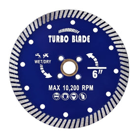 OSCEH 6-inch diamond turbo blade for granite delivers clean, precise cuts.