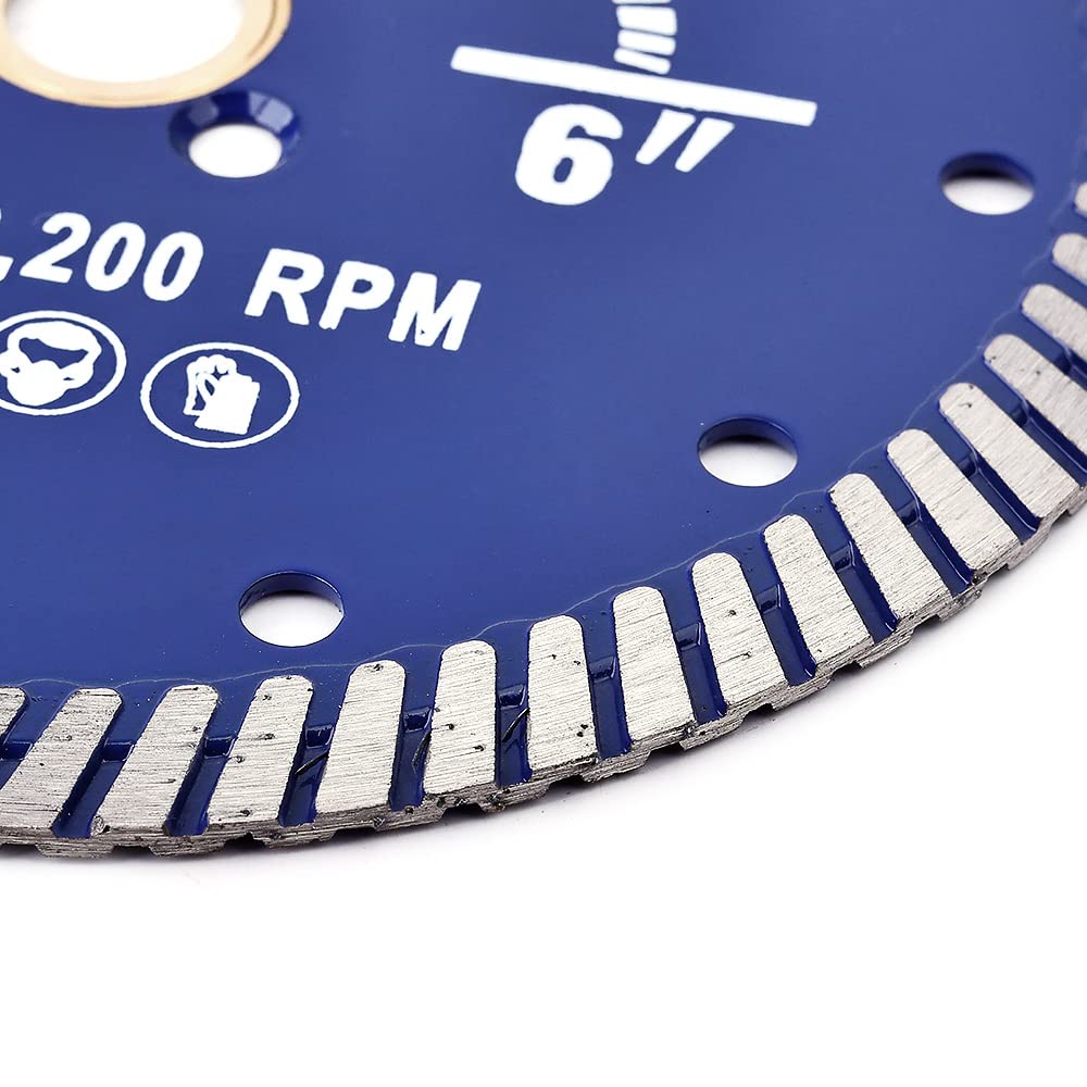 OSCEH thin turbo rim enables fast, clean cuts.