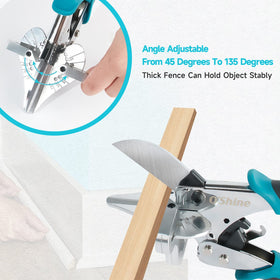 O'Shine Ratchet Miter Shear SK5 blade delivers sharp, durable cuts for trim projects.