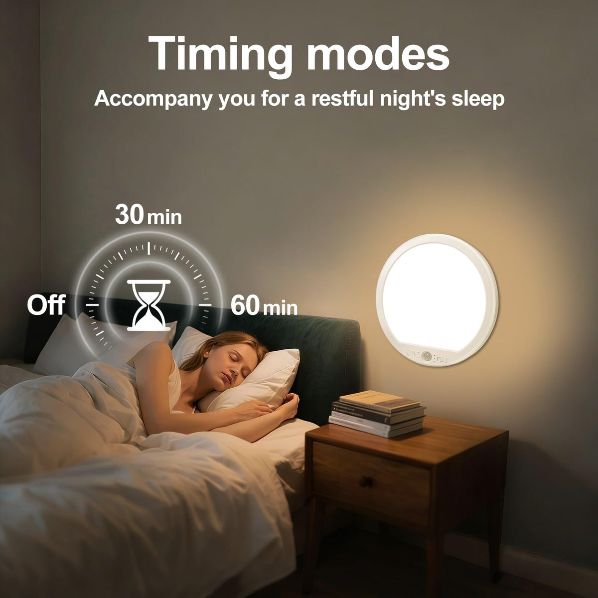 OSIDEN smart motion sensor detects movement up to 18 feet.