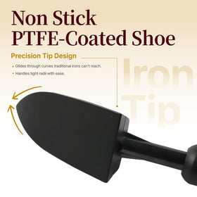 O'SKOOL Edge Banding Iron ergonomic handle reduces fatigue during use.