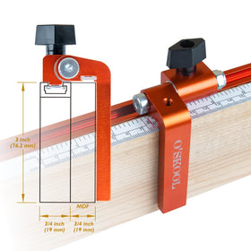 O'SKOOL TTK015 flip arm in action for repeatable cuts