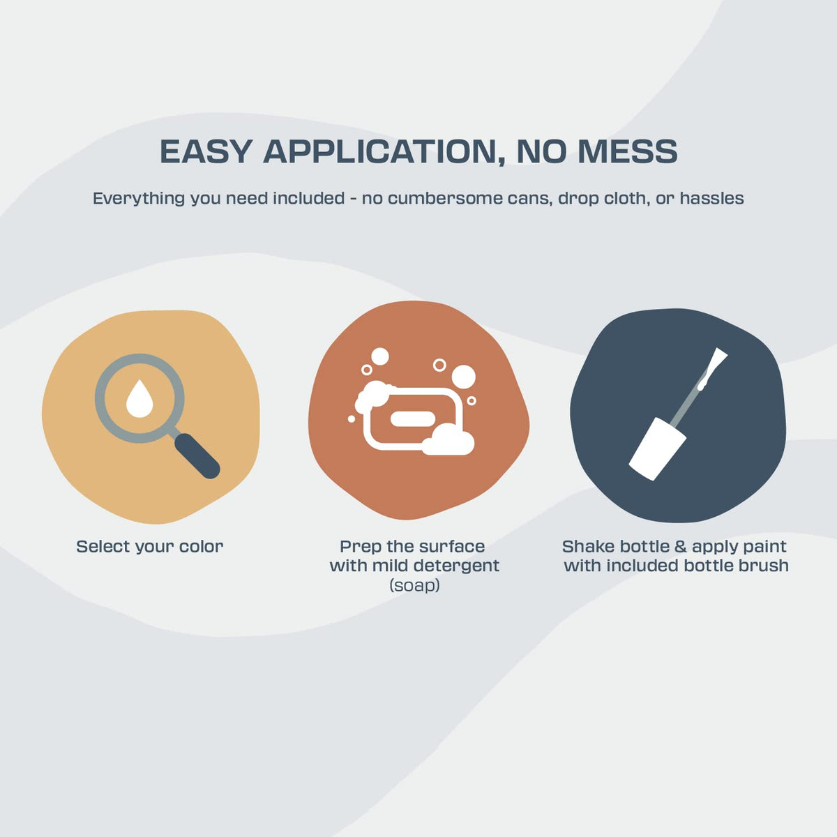 Oslo Home low odor, low-VOC finish for in-home updates.