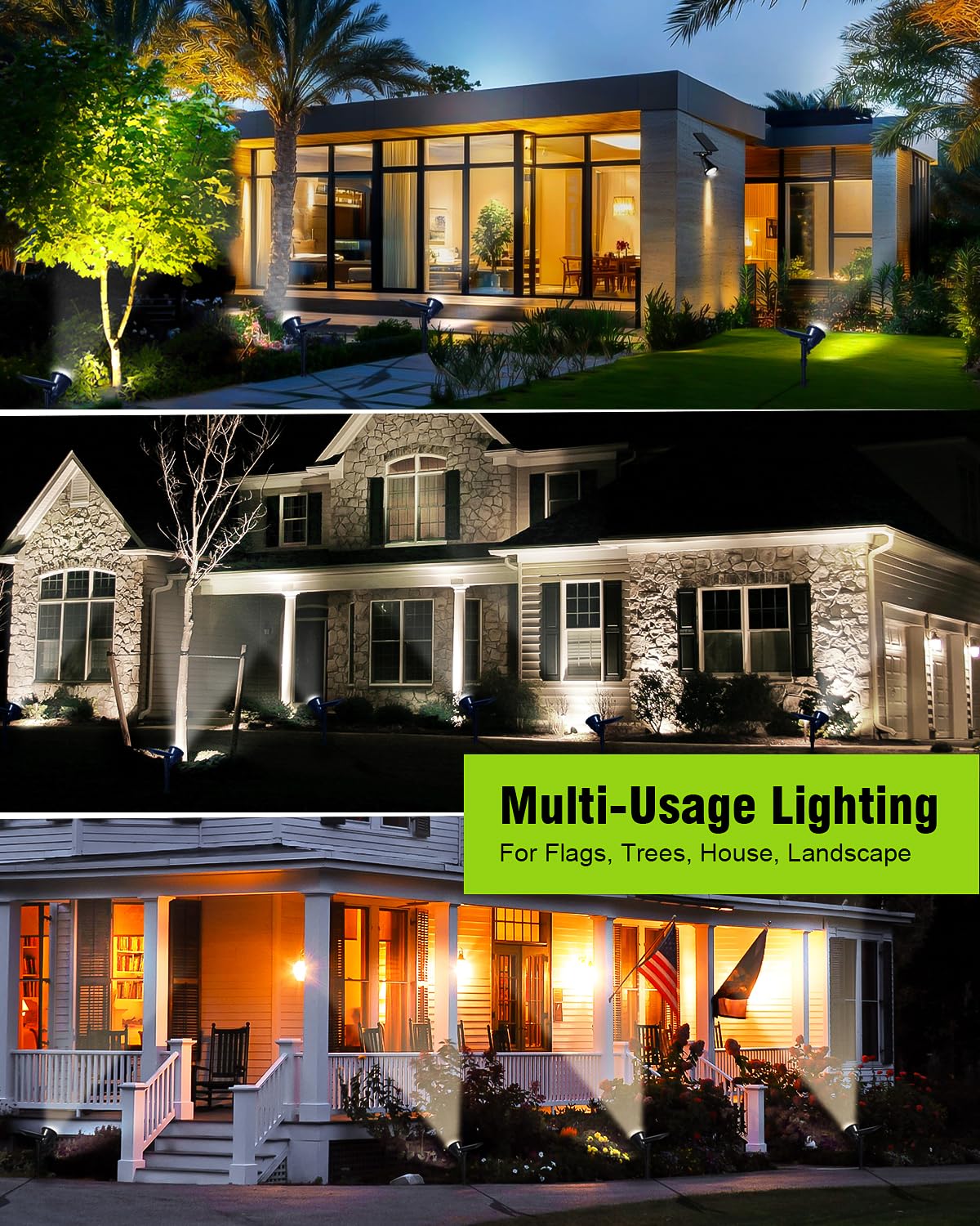 OSORD house number spotlight improves visibility and curb appeal.