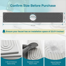 OSOVGO modern stone drying tray blends style with function.