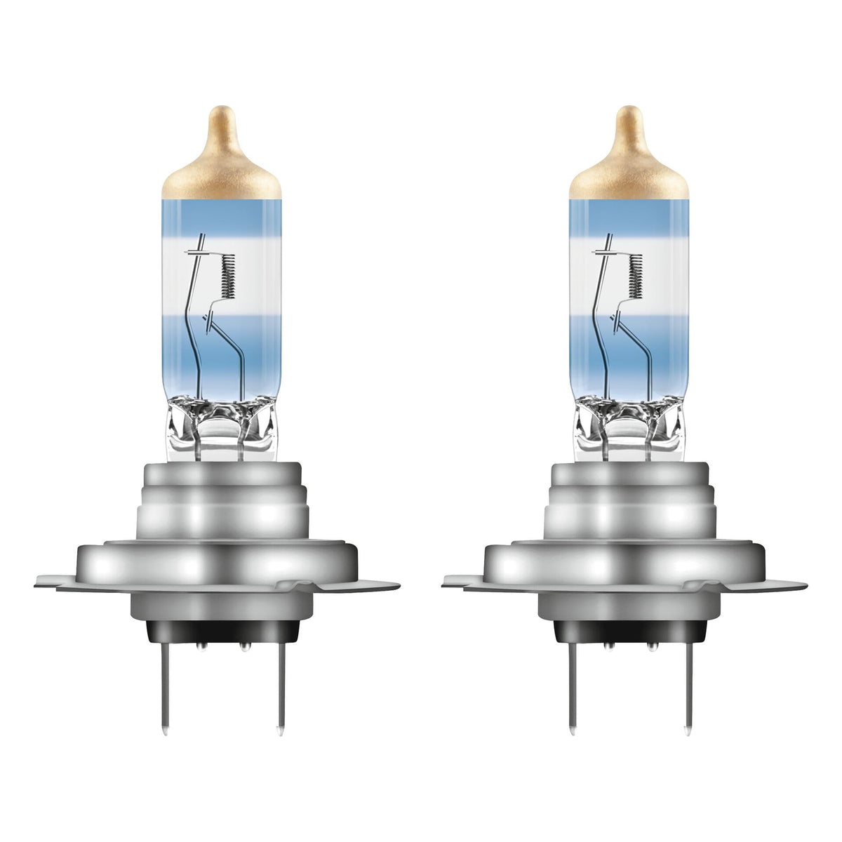 OSRAM Night Breaker 220 whiter light improves road perception and contrast.