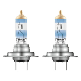 OSRAM Night Breaker 220 whiter light improves road perception and contrast.