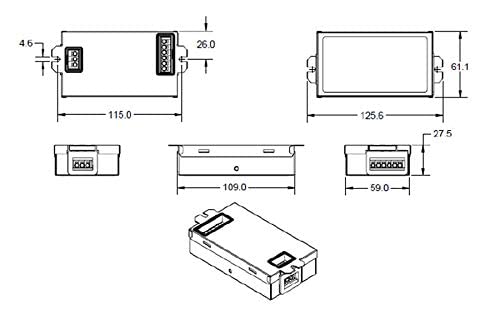 OSRAM Optotronic OTi40W mounting options for easy installation