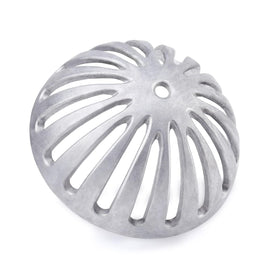 Osseph heavy-duty floor drain cover close-up showing rugged aluminum durability for wet areas