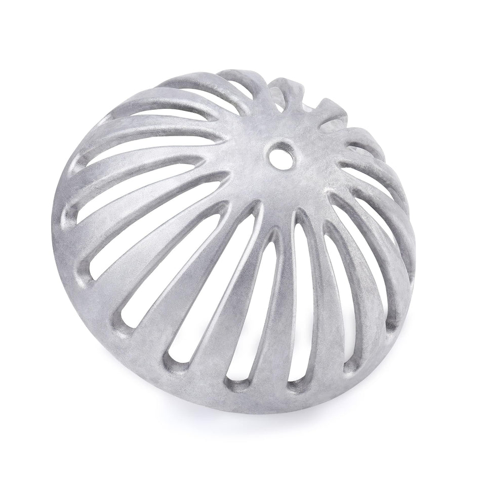 Osseph heavy-duty floor drain cover close-up showing rugged aluminum durability for wet areas
