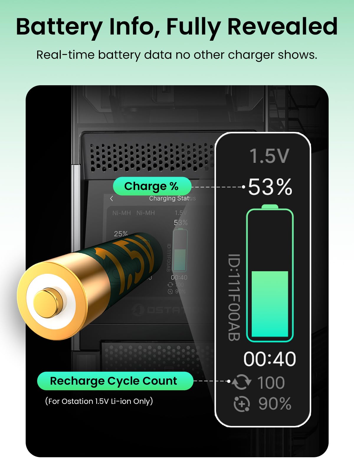 Ostation 2 Pro app control for remote battery management