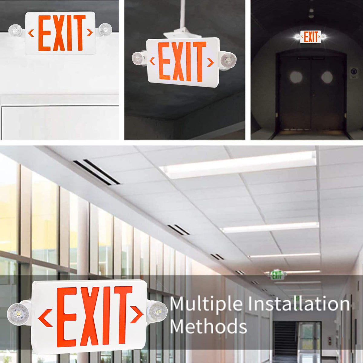 OSTEK ABS fire-resistant housing ensures durable safety signage