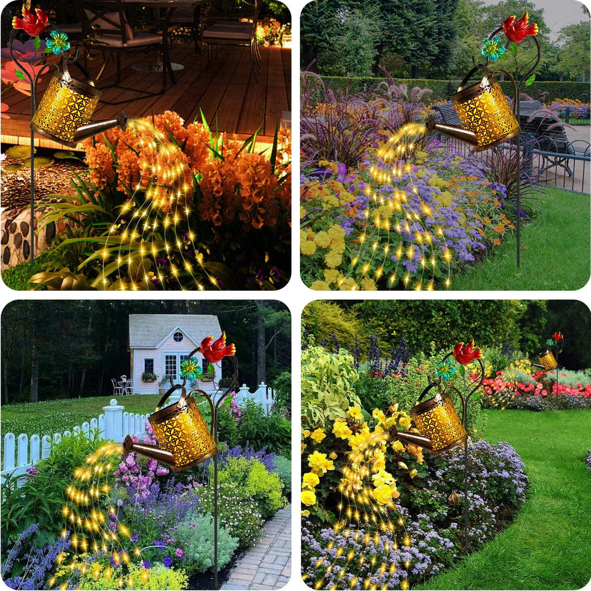 Ostritec Garden Decor lights offer charming evening ambience for gardeners.