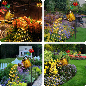 Ostritec Garden Decor lights offer charming evening ambience for gardeners.