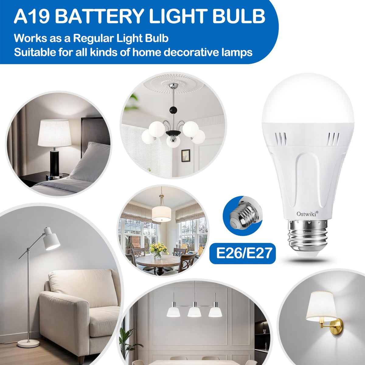 Ostwiki energy-saving 9W LED reduces replacements