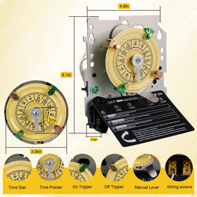 Osyyhe T104M DPST dual circuit switch for independent control.