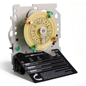 Osyyhe T104M timer dial offers precise daily scheduling for outdoor equipment.