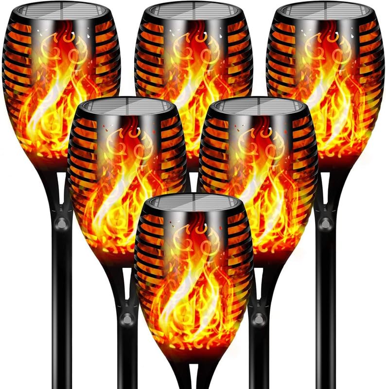 Otdair dancing flame torch lights outdoor paths with a warm glow