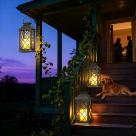 Otdair outdoor lantern makes a thoughtful gift for garden lovers.