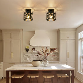 OTeedo 1-light hexagon fixture for versatile spaces