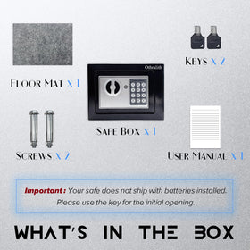 Othralith emergency keys provide backup access if needed.