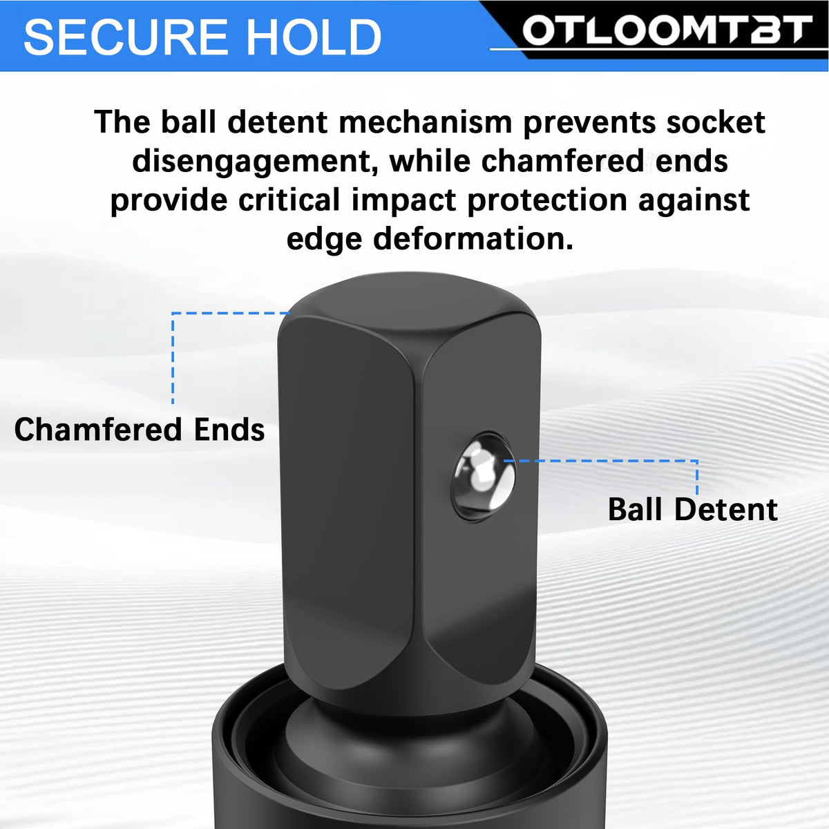 OTLOOMTBT drop-proof eco case keeps tools organized and protected.