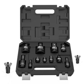 OTLOOMTBT 11-piece impact socket set with full-size adapters enhances automotive repairs.