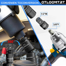 OTLOOMTBT extension bar included enables additional reach in tight spaces