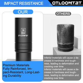 OTLOOMTBT laser-engraved labels speed size identification during fast-paced jobs.