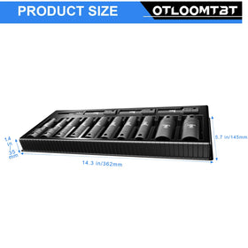 OTLOOMTBT durable socket set ready for tough maintenance and routine repairs.